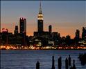 Empire State Building from NJ's Liberty Harbor